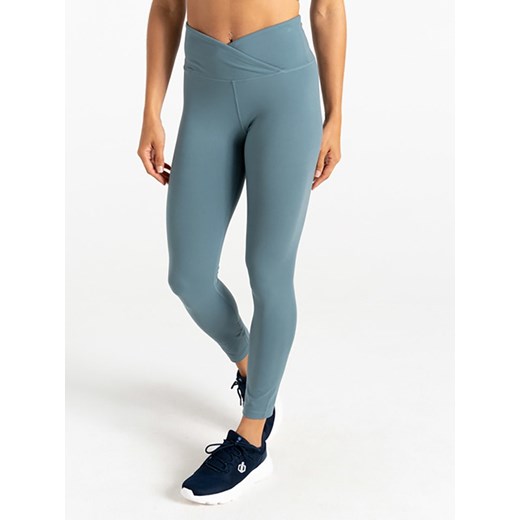 Dare 2b Legginsy sportowe &quot;Revived II&quot; w kolorze błękitnym ze sklepu Limango Polska w kategorii Spodnie damskie - zdjęcie 179787858