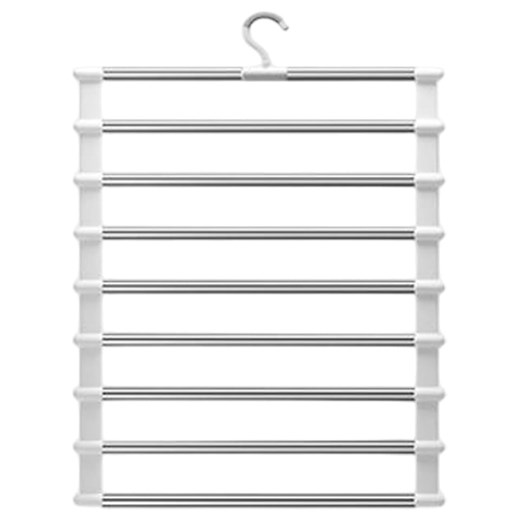 Joybos Wieszak w kolorze srebrno-białym na ubrania - 36 x 62 cm Joybos onesize okazja Limango Polska