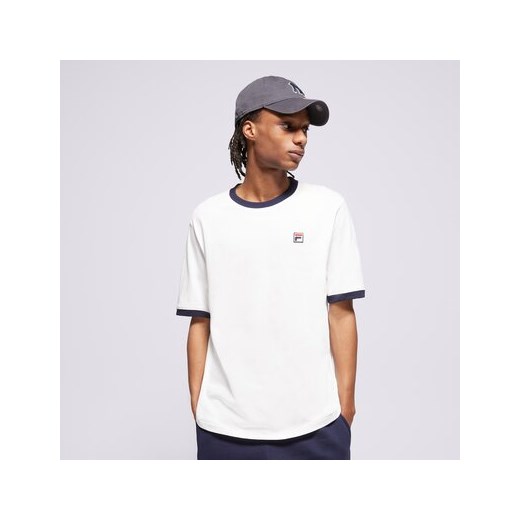 FILA T-SHIRT CONTRAST RIB TEE ze sklepu Sizeer w kategorii T-shirty męskie - zdjęcie 179788508