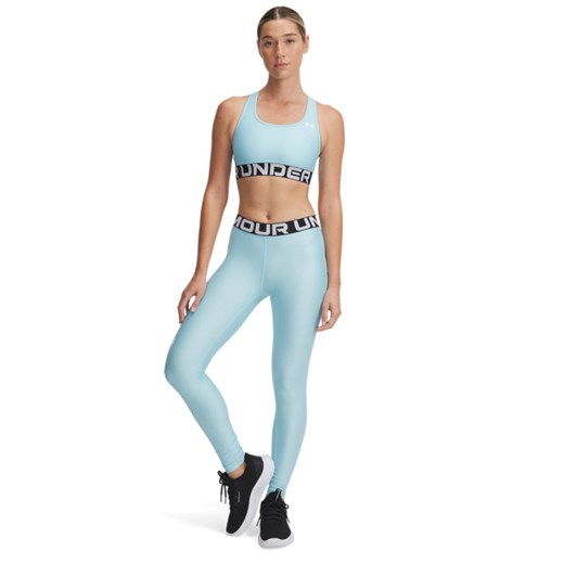 Damskie legginsy treningowe Under Armour UA HG Legging - niebieskie ze sklepu Sportstylestory.com w kategorii Spodnie damskie - zdjęcie 179792305