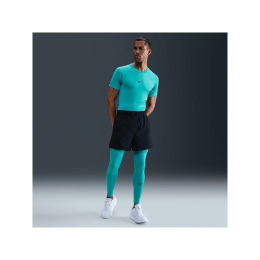 Męskie legginsy do fitnessu Dri-FIT Nike Pro - Zieleń ze sklepu Nike poland w kategorii Spodnie męskie - zdjęcie 179792607