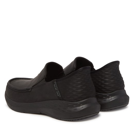 Półbuty Skechers 204866/BBK Czarny Skechers 43 eobuwie.pl