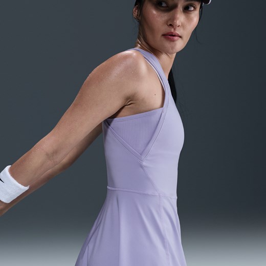 Damska sukienka do tenisa Dri-FIT Nike Victory - Fiolet Nike XXL (EU 52-54) Nike poland