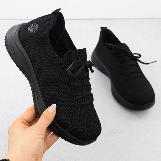 Buty sportowe damskie szare Vinceza 17366 czarne Vinceza 40 ButyModne.pl