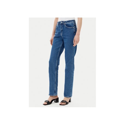 Karl Lagerfeld Jeans Jeansy A2W10033 Niebieski Straight Fit ze sklepu MODIVO w kategorii Jeansy damskie - zdjęcie 179793536