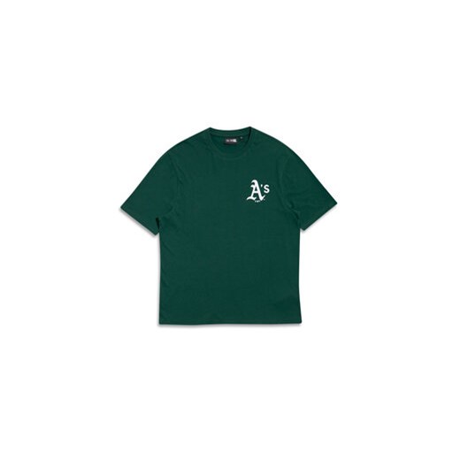 New Era T-Shirt Oakland Athletics MLB Pennant Graphic 60596214 Zielony Regular New Era M MODIVO