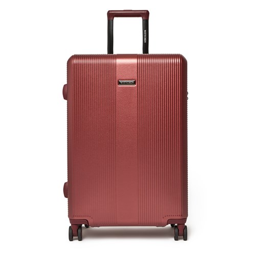 Walizka średnia WITTCHEN 56-3P-902-35 Bordowy one size eobuwie.pl