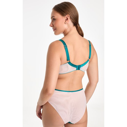 Biustonosz miękki soft szmaragdowy Salma B161, Kolor szmaragdowy, Rozmiar 65E, Ewa Bien ze sklepu Intymna w kategorii Biustonosze - zdjęcie 179795406