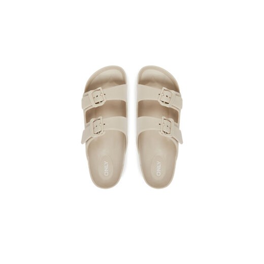 ONLY Shoes Klapki Onlcristy 15316868 Beżowy Only Shoes 40 MODIVO