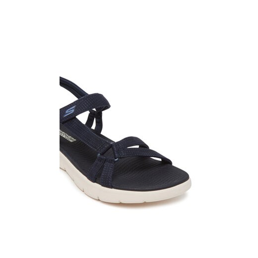 Skechers Sandały Go Walk Flex Sandal-Sublime 141451/NVY Granatowy Skechers 38 MODIVO