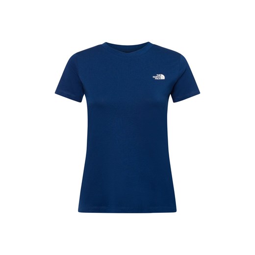 The North Face Koszulka damska - Simple Dome Slim Kobiety Bawełna granatowy jednolity ze sklepu vangraaf w kategorii Bluzki damskie - zdjęcie 179796715
