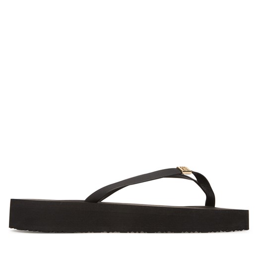 Japonki Tommy Hilfiger Elevated Chic Beach Sandal FW0FW08523 Czarny Tommy Hilfiger 40 eobuwie.pl