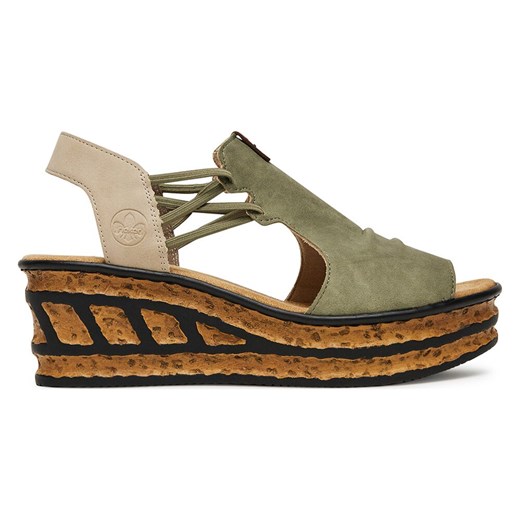 Sandały Rieker 68175-52 ze sklepu ccc.eu w kategorii Espadryle damskie - zdjęcie 179802059