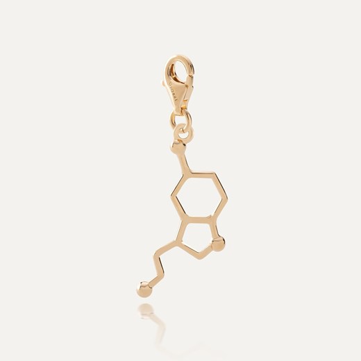 Charms - serotonina, srebro 925 w złotym pokryciu ze sklepu GIORRE w kategorii Zawieszki - zdjęcie 179803416