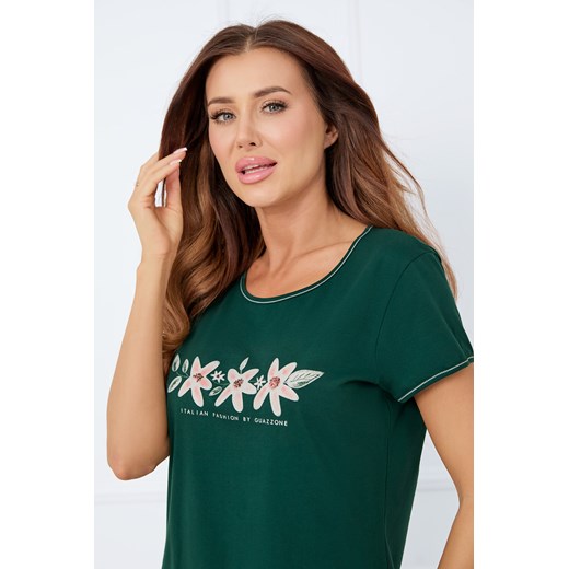 Piżama damska krótki rękaw, 3/4 spodnie Florisa ze sklepu italianfashion w kategorii Piżamy damskie - zdjęcie 179808377