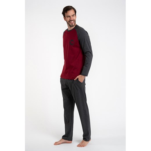 Morten piżama męska długi rękaw, długie spodnie Italian Fashion S italianfashion wyprzedaż