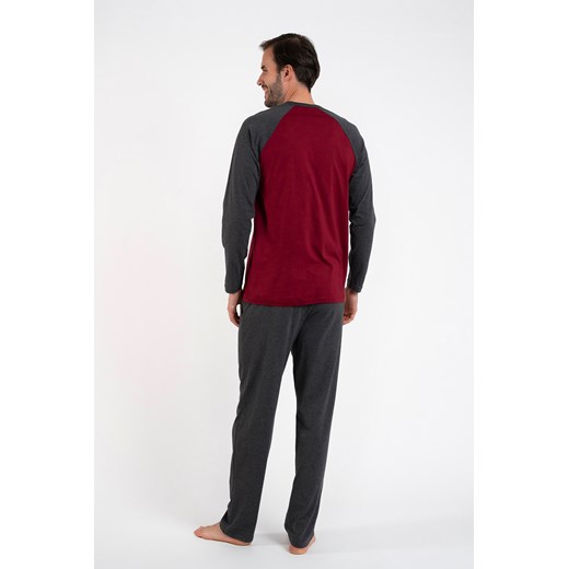 Morten piżama męska długi rękaw, długie spodnie Italian Fashion S okazyjna cena italianfashion
