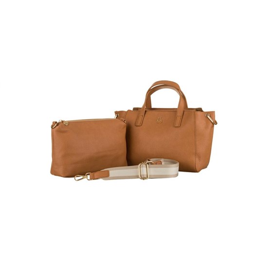 Torebka LULUCASTAGNETTE Riley Pomarańczowa ze sklepu Rafallo w kategorii Torby Shopper bag - zdjęcie 179811387