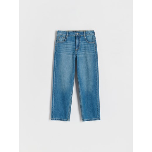 Reserved - Classic denim straight - niebieski ze sklepu Reserved w kategorii Spodnie chłopięce - zdjęcie 179811898