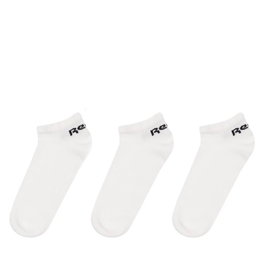 Zestaw 3 par niskich skarpet unisex Reebok ACT CORE LOW CUT SOC FL5224 Biały Reebok 42 eobuwie.pl