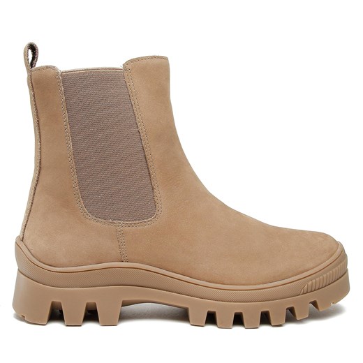 Botki Lasocki EST-ZENA-03 Beżowy Lasocki 39 okazyjna cena eobuwie.pl