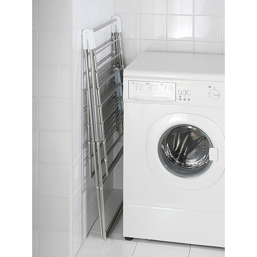 Wenko Suszarka &quot;Flex&quot; w kolorze srebrno-białym na ubrania - 145 x 90 x Wenko onesize okazyjna cena Limango Polska