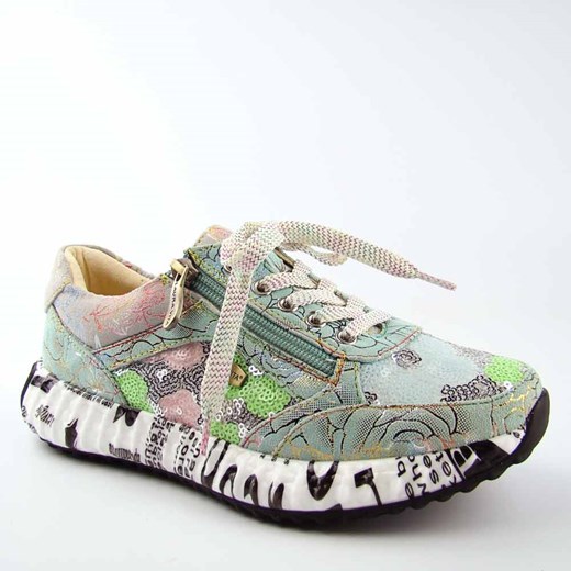 Laura Vita BURTON 1123 damskie sneakersy skórzane buty sportowe ze sklepu senity.pl w kategorii Buty sportowe damskie - zdjęcie 179815078