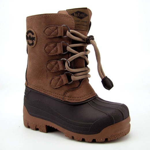 Lee Cooper LCJ-24-44-2842 Śniegowce dziecięce ocieplane na zimę ze sklepu senity.pl w kategorii Buty zimowe dziecięce - zdjęcie 179815847