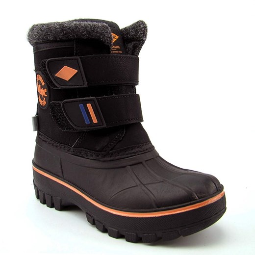 Lee Cooper LCJ-24-44-2865 Śniegowce dziecięce ocieplane na zimę ze sklepu senity.pl w kategorii Buty zimowe dziecięce - zdjęcie 179816278