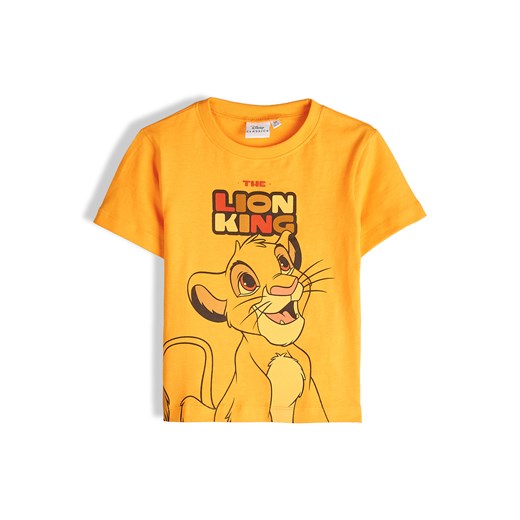 GATE Bawełniana koszulka z motywem Króla Lwa 3Y ze sklepu gateshop w kategorii T-shirty chłopięce - zdjęcie 179819429