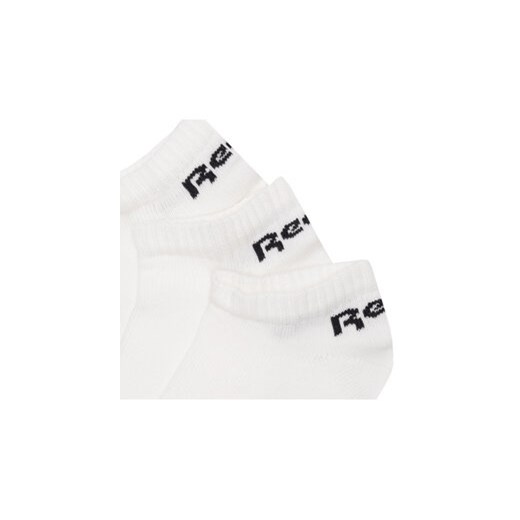 Reebok Zestaw 3 par niskich skarpet unisex ACT CORE LOW CUT SOC FL5224 Biały Reebok 40_42 MODIVO