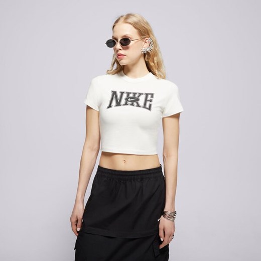 NIKE T-SHIRT W NSW SLIM CROP TEE STREET ze sklepu Sizeer w kategorii Bluzki damskie - zdjęcie 179822118