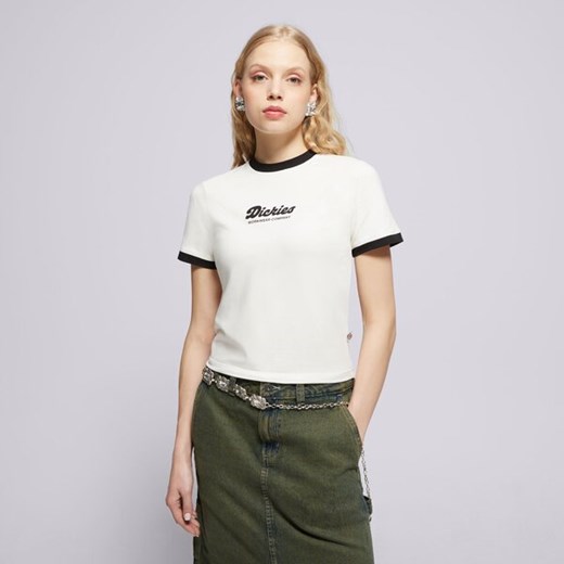 DICKIES T-SHIRT LEWISTOWN RINGER SS TEE W ze sklepu Sizeer w kategorii Bluzki damskie - zdjęcie 179822188
