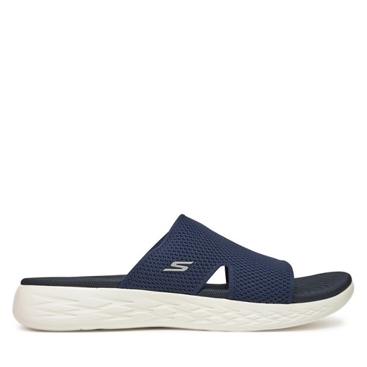 Klapki damskie Skechers bez zapięcia casual 