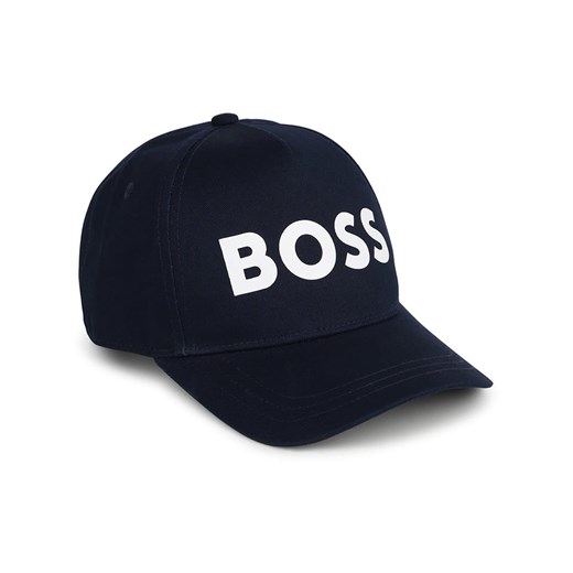 Hugo Boss Kids Czapka w kolorze granatowym ze sklepu Limango Polska w kategorii Czapki dziecięce - zdjęcie 179822786