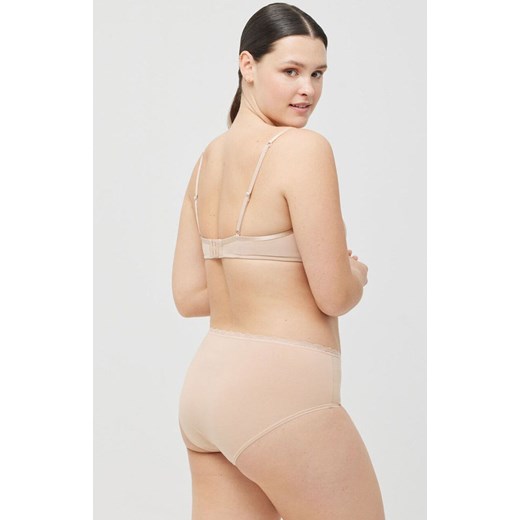 Figi damskie bawełniane beżowe 19381, Kolor beżowy, Rozmiar L, YSABEL MORA ze sklepu Intymna w kategorii Majtki damskie - zdjęcie 179825265