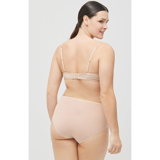Figi damskie bawełniane beżowe 19382, Kolor beżowy, Rozmiar L, YSABEL MORA ze sklepu Intymna w kategorii Bielizna wyszczuplająca - zdjęcie 179825268