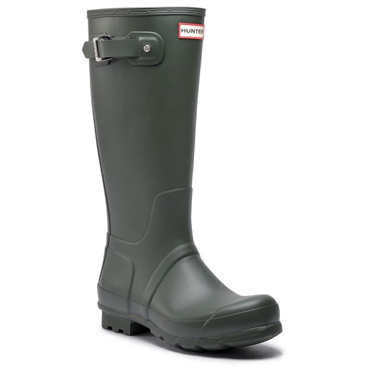 Kalosze Hunter Oryginal Tall MFT9000RMA Zielony Hunter 42 promocja eobuwie.pl