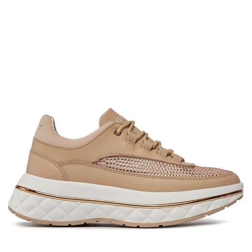 Sneakersy Guess Kyra FLPKYR PAF12 Beżowy Guess 37 eobuwie.pl