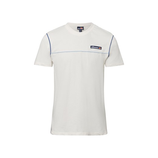 ellesse Koszulka męska - Sacco Tee Mężczyźni Bawełna écru jednolity ze sklepu vangraaf w kategorii T-shirty męskie - zdjęcie 179827978