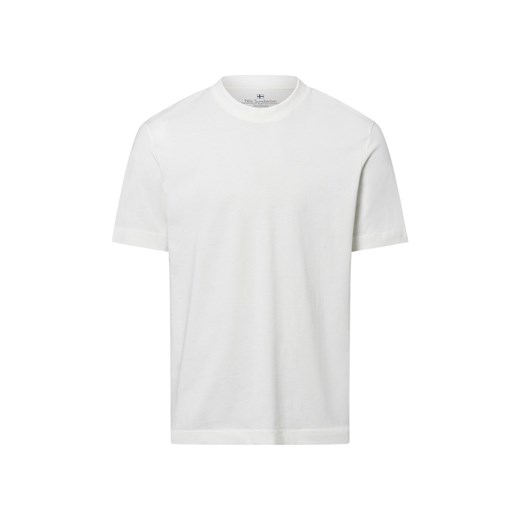 Nils Sundström Koszulka męska Mężczyźni Bawełna écru nadruk ze sklepu vangraaf w kategorii T-shirty męskie - zdjęcie 179827986