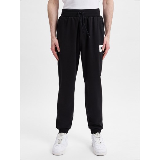 The North Face Męskie spodnie do biegania Mężczyźni Bawełna czarny jednolity The North Face XXL okazja vangraaf