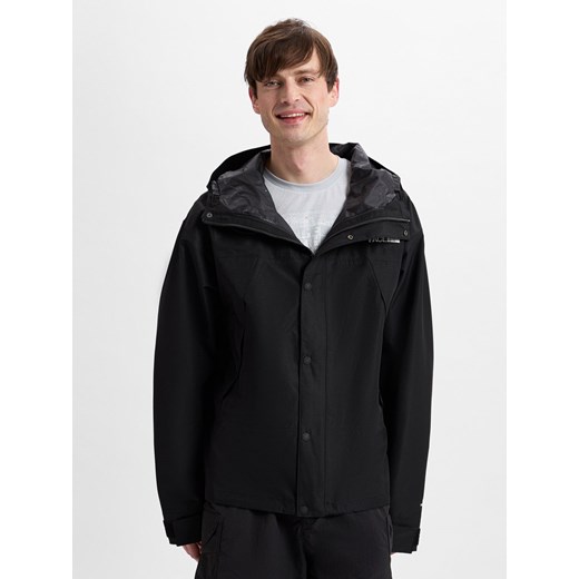 The North Face Męska kurtka funkcjonalna Mężczyźni Sztuczne włókno czarny jednolity ze sklepu vangraaf w kategorii Kurtki męskie - zdjęcie 179828017