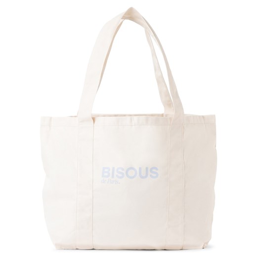 Opus Damska shopperka - torba Aparisa Kobiety Bawełna piaskowy jednolity ze sklepu vangraaf w kategorii Torby Shopper bag - zdjęcie 179828046