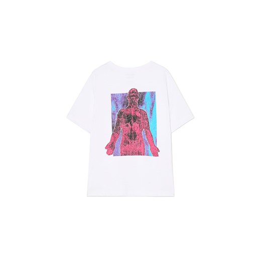 Cropp - Biała koszulka Nirvana - biały Cropp XS Cropp