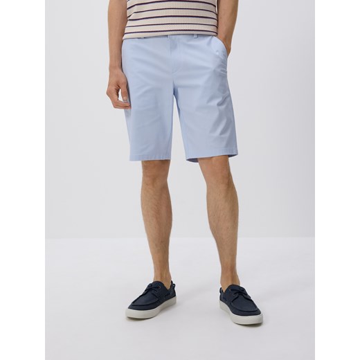 Reserved - Szorty chino regular fit - jasnoniebieski ze sklepu Reserved w kategorii Spodenki męskie - zdjęcie 179828627
