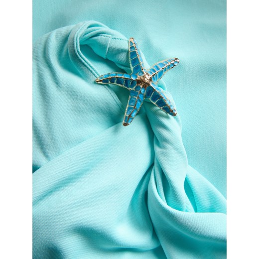 Bluzka damska Reserved bez rękawów z okrągłym dekoltem 