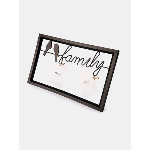 Sinsay - Ozdoba na ścianę z możliwością zawieszenia zdjęć - czarny Sinsay One Size Sinsay