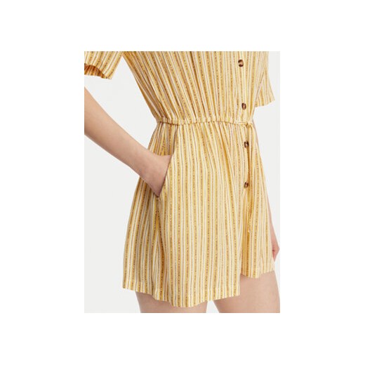 Roxy Kombinezon ERJWO03018 Żółty Regular Fit L MODIVO
