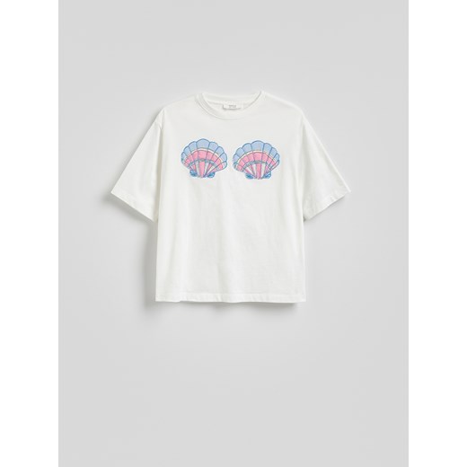 Bluzka damska Reserved z krótkim rękawem 